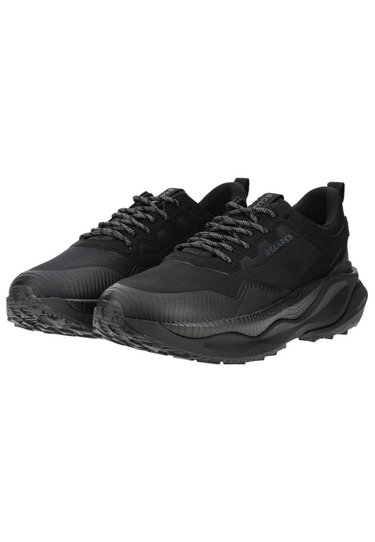 Clarks Sneaker Textil Schwarz/Schwarz