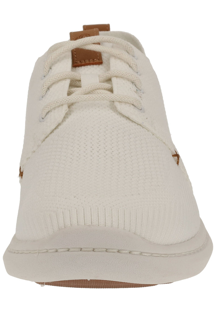 Clarks Sneaker Textil Weiß