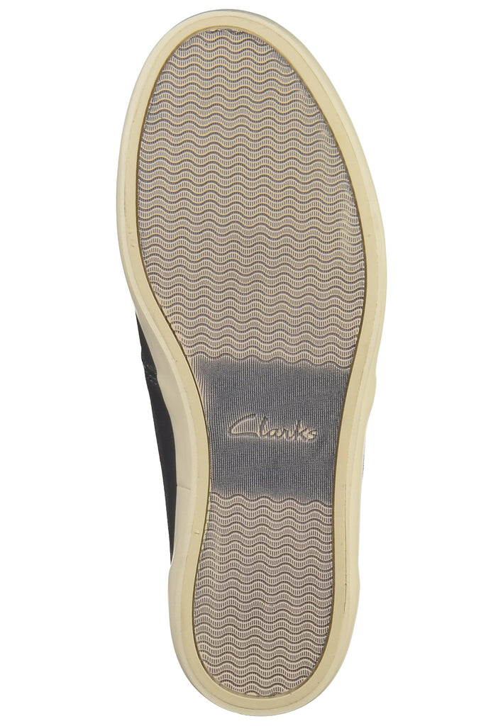 Clarks Sneaker Veloursleder Blau