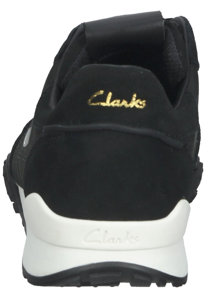 Clarks Sneaker Veloursleder Schwarz
