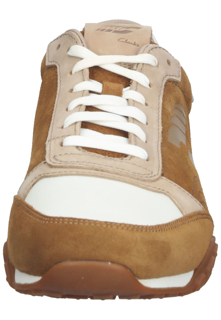 Clarks Sneaker Veloursleder Tan