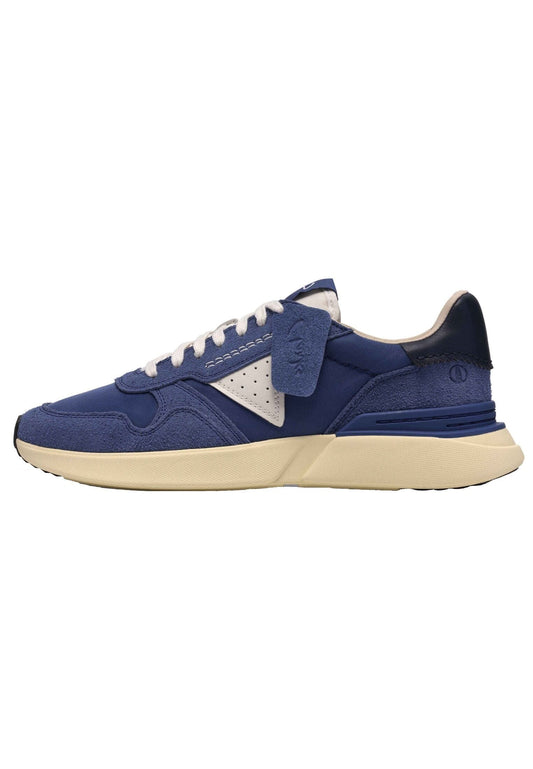 Clarks Sneaker Veloursleder/Textil Blau