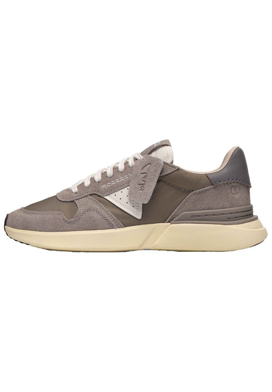Clarks Sneaker Veloursleder/Textil Grau