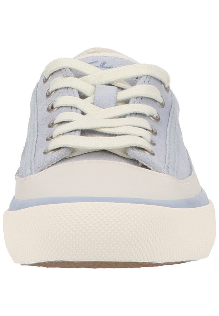 Clarks Sneaker Veloursleder/Textil Hellblau