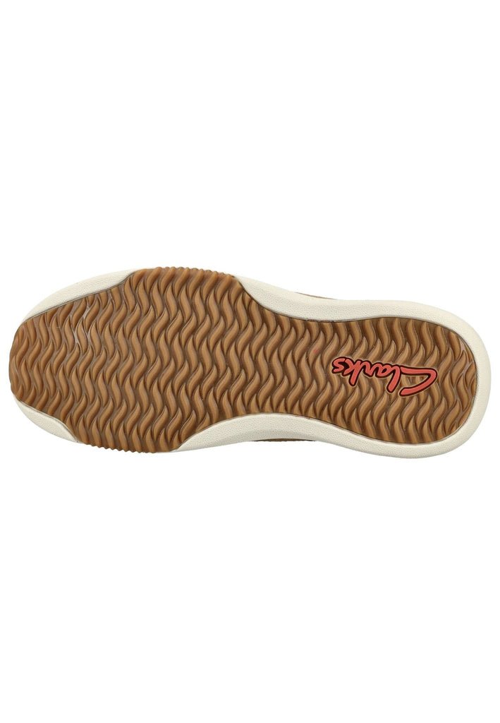 Clarks Sneaker Veloursleder/Textil Sand