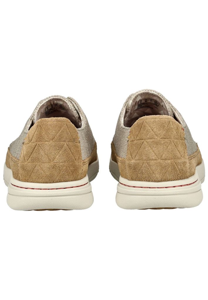 Clarks Sneaker Veloursleder/Textil Sand