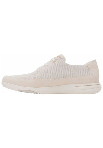 Clarks Sneaker Veloursleder Weiß