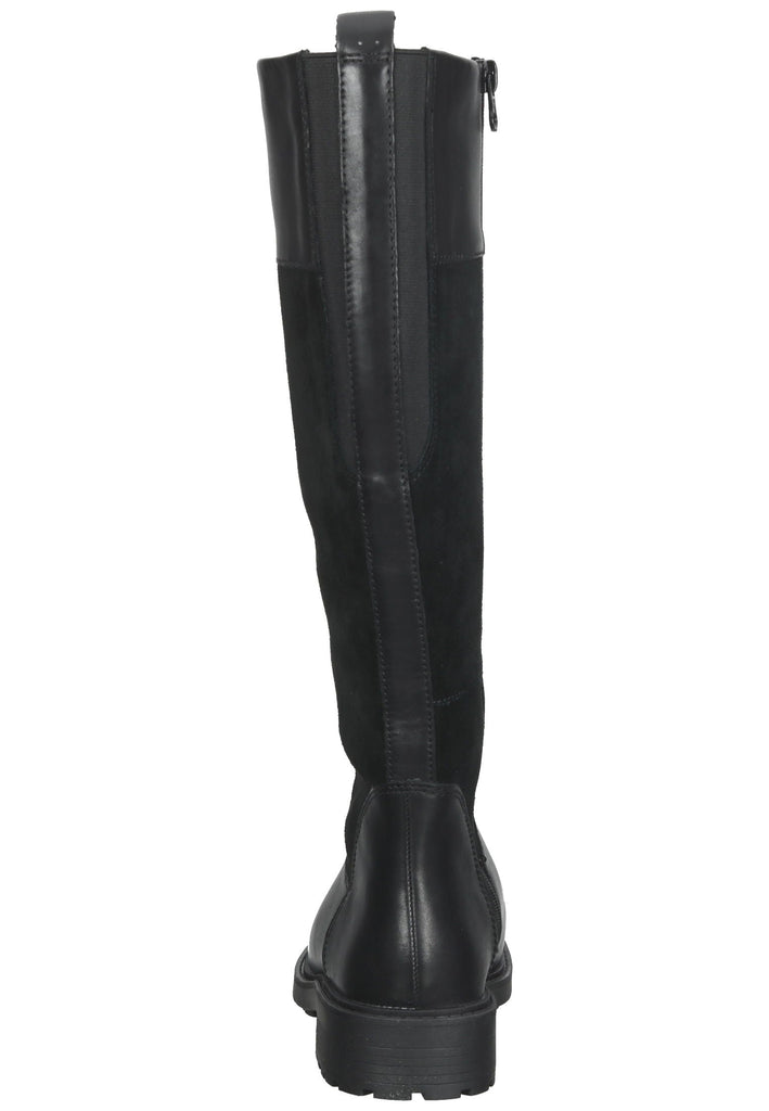 Clarks Stiefel Leder Schwarz Warmfutter