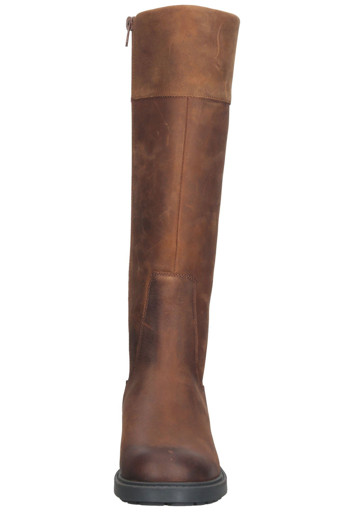 Clarks Stiefel Leder Tan Warmfutter