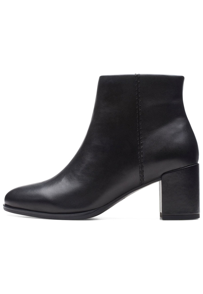 Clarks Stiefelette Leder Black