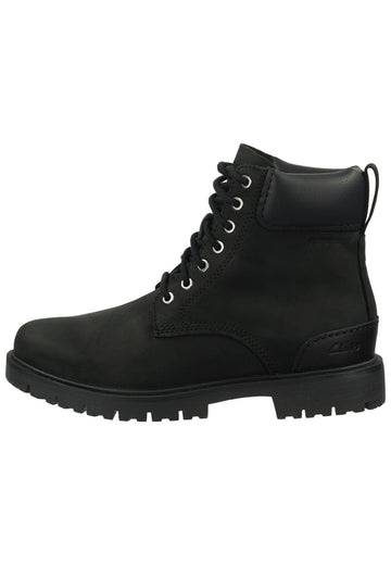 Clarks Stiefelette Leder Black