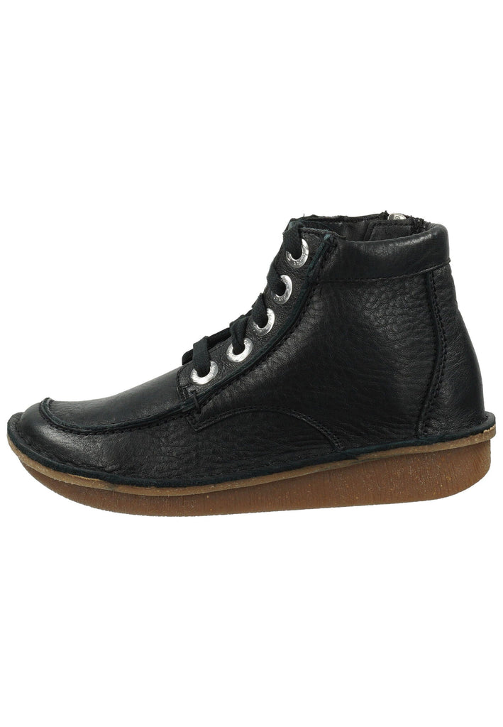 Clarks Stiefelette Leder Black Warmfutter