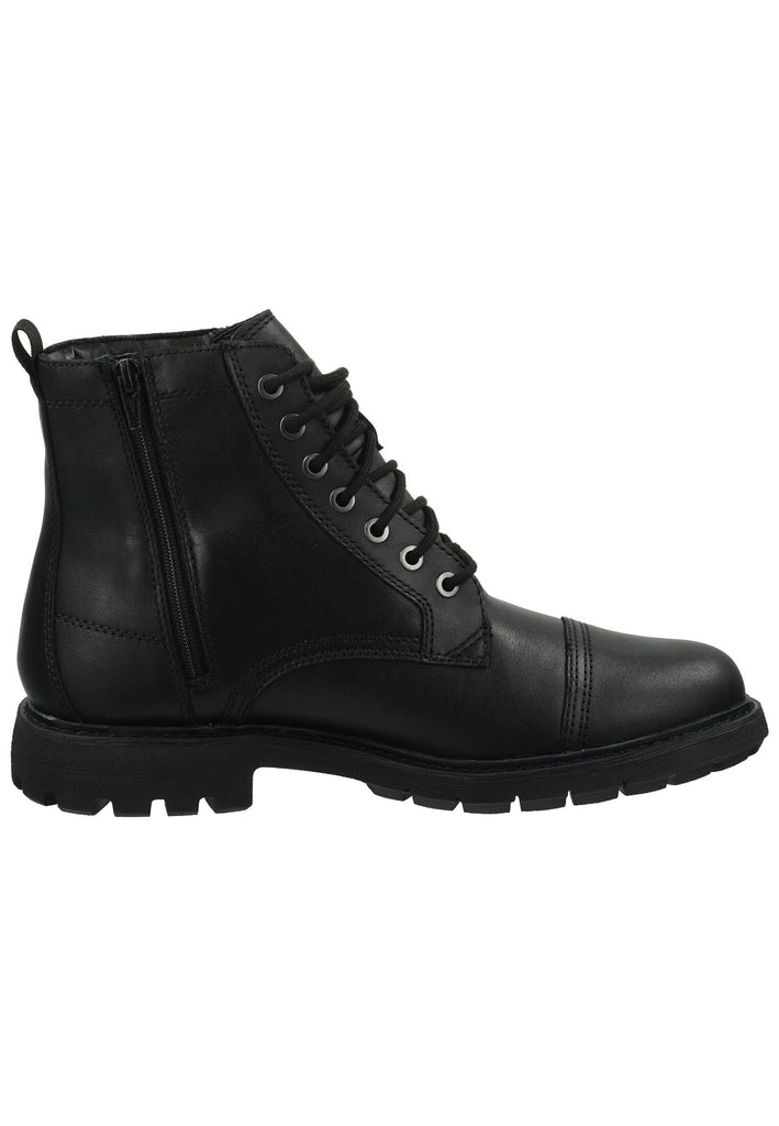 Clarks Stiefelette Leder Black Warmfutter