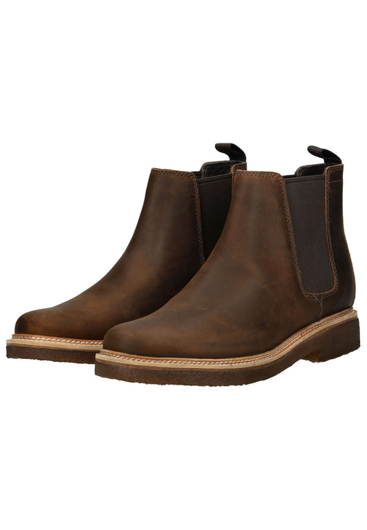 Clarks Stiefelette Leder Braun