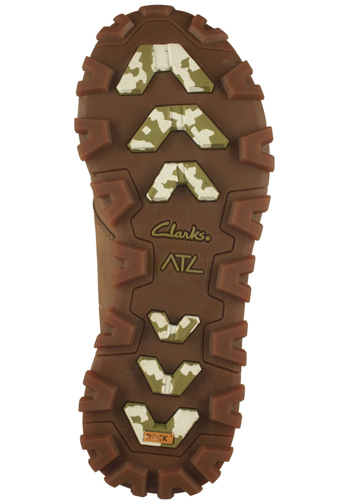 Clarks Stiefelette Leder Braun Warmfutter