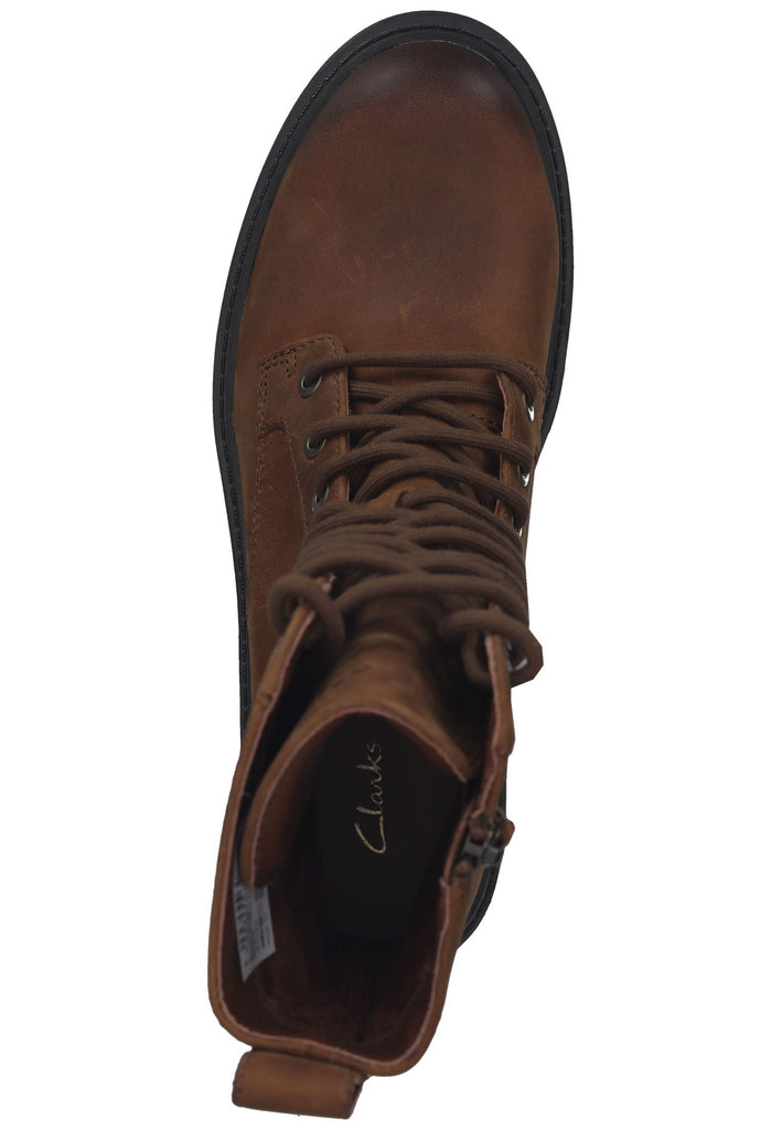 Clarks Stiefelette Leder Brown