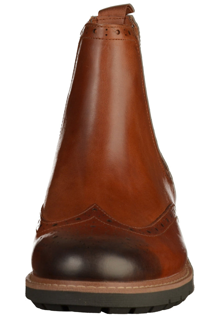 Clarks Stiefelette Leder Cognac