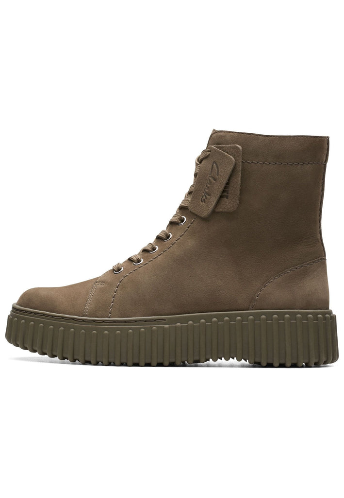 Clarks Stiefelette Leder Olive
