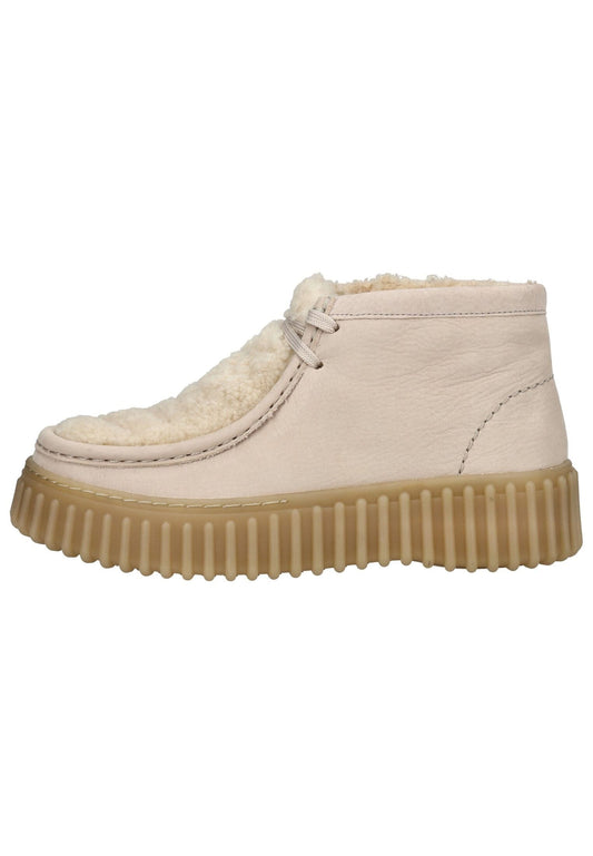 Clarks Stiefelette Leder Sand Warmfutter