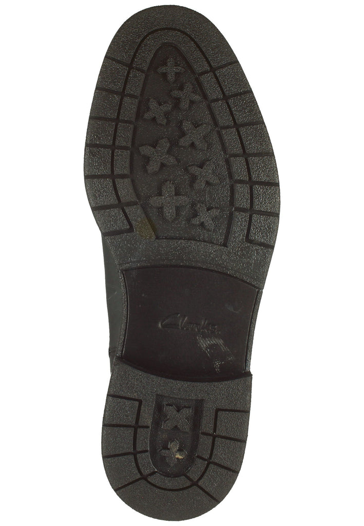 Clarks Stiefelette Leder Schwarz