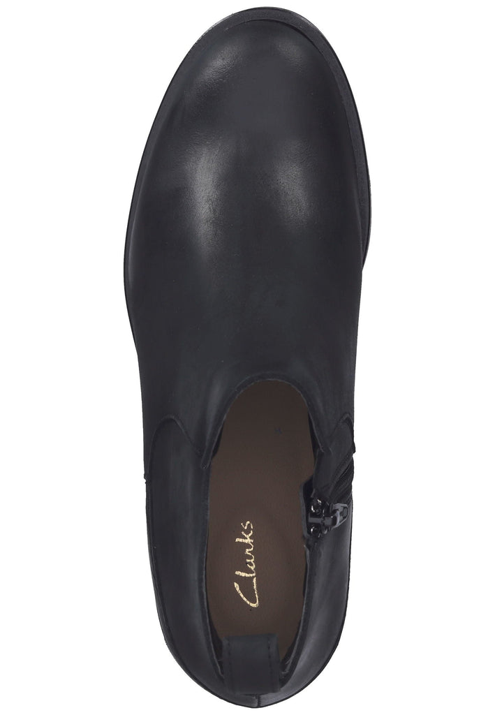 Clarks Stiefelette Leder Schwarz