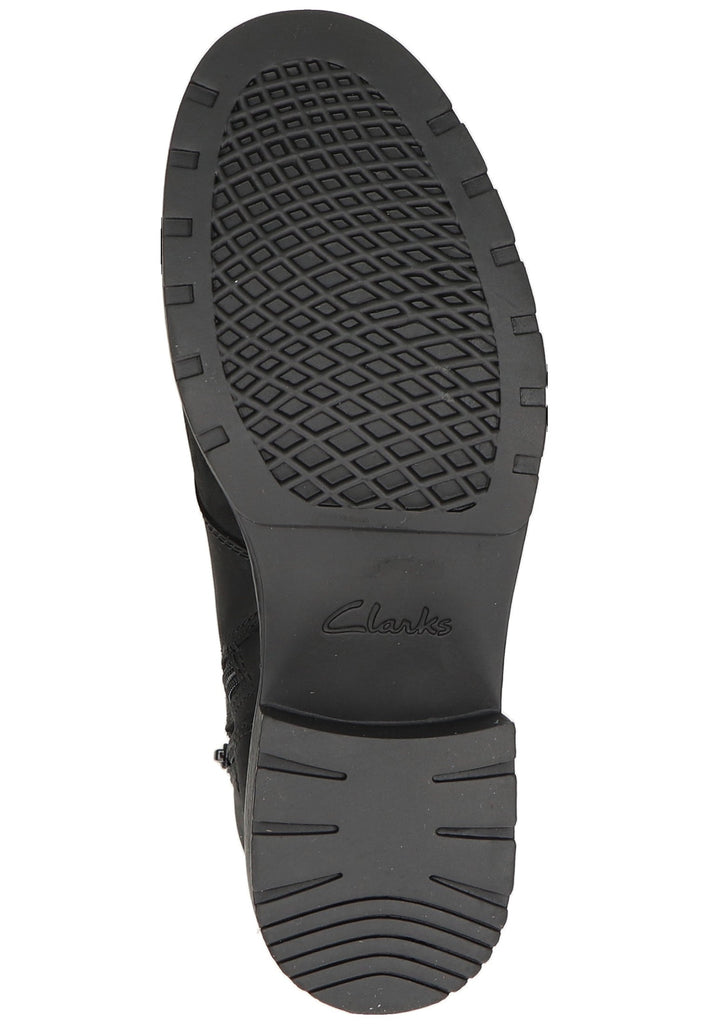 Clarks Stiefelette Leder Schwarz
