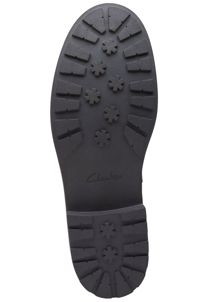 Clarks Stiefelette Leder Schwarz Warmfutter