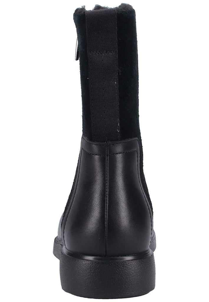 Clarks Stiefelette Leder Schwarz Warmfutter