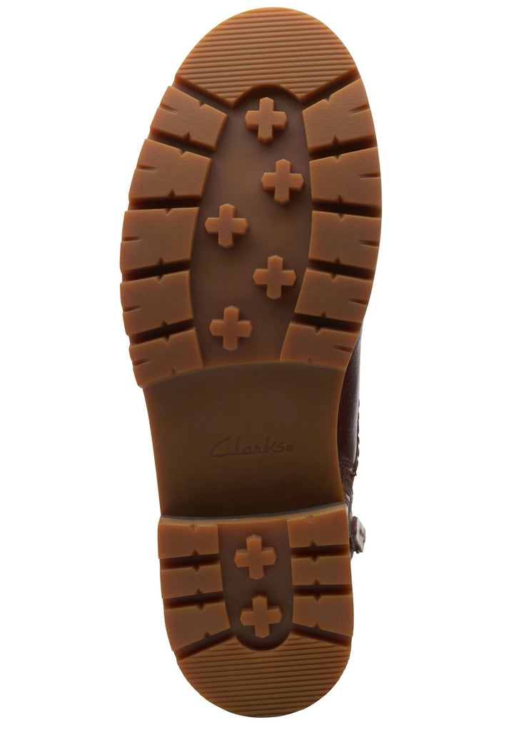 Clarks Stiefelette Leder Tan