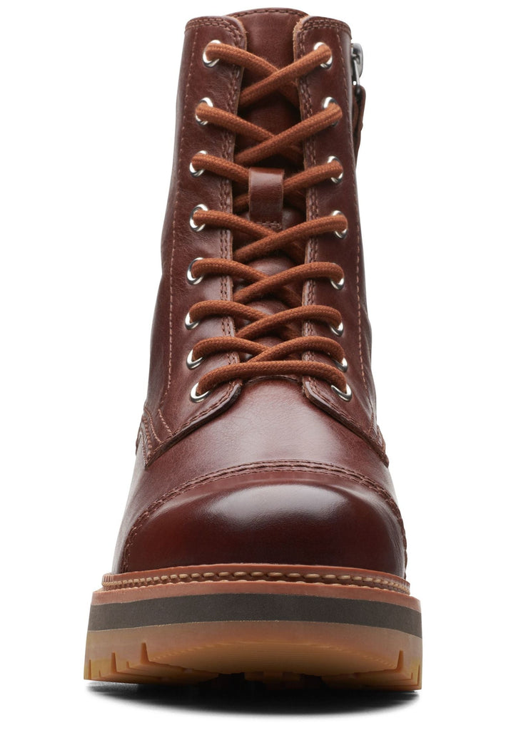 Clarks Stiefelette Leder Tan