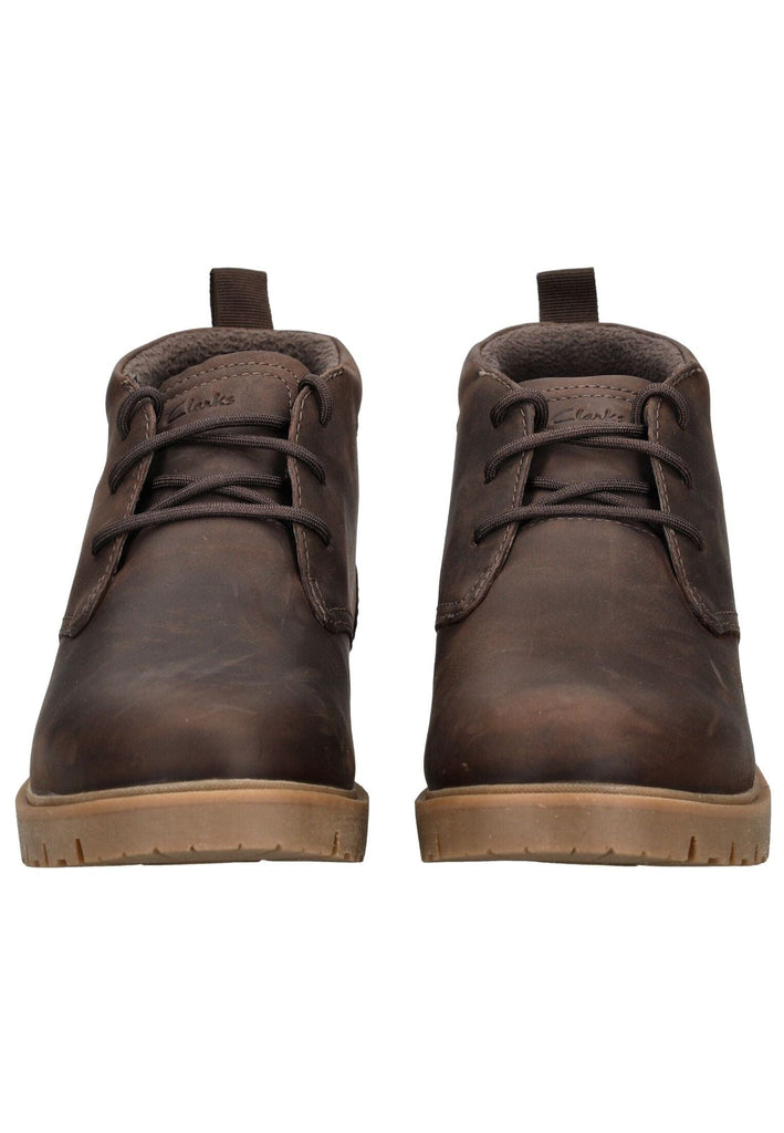 Clarks Stiefelette Leder Tan Warmfutter