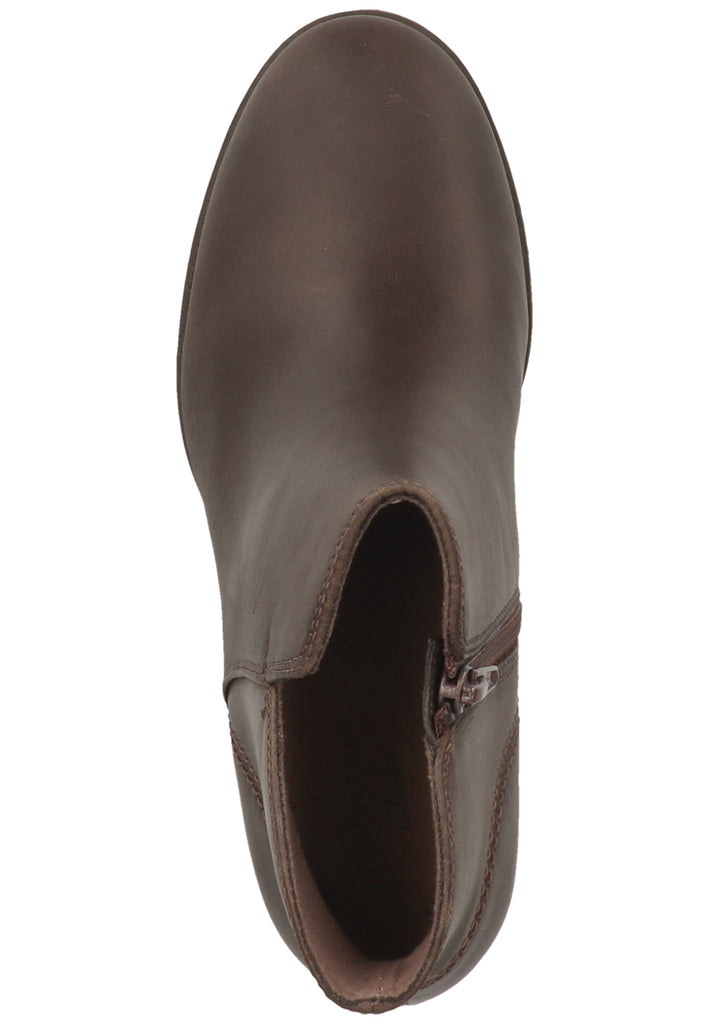 Clarks Stiefelette Leder Taupe