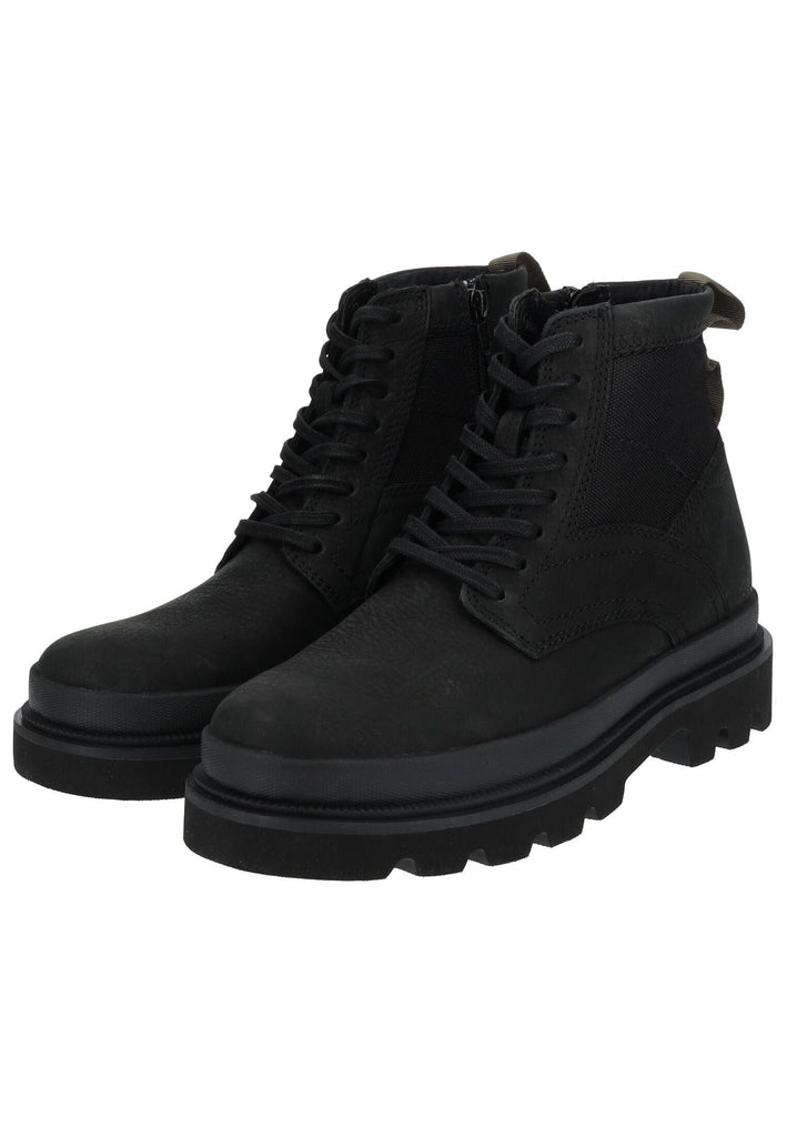 Clarks Stiefelette Leder/Textil Black