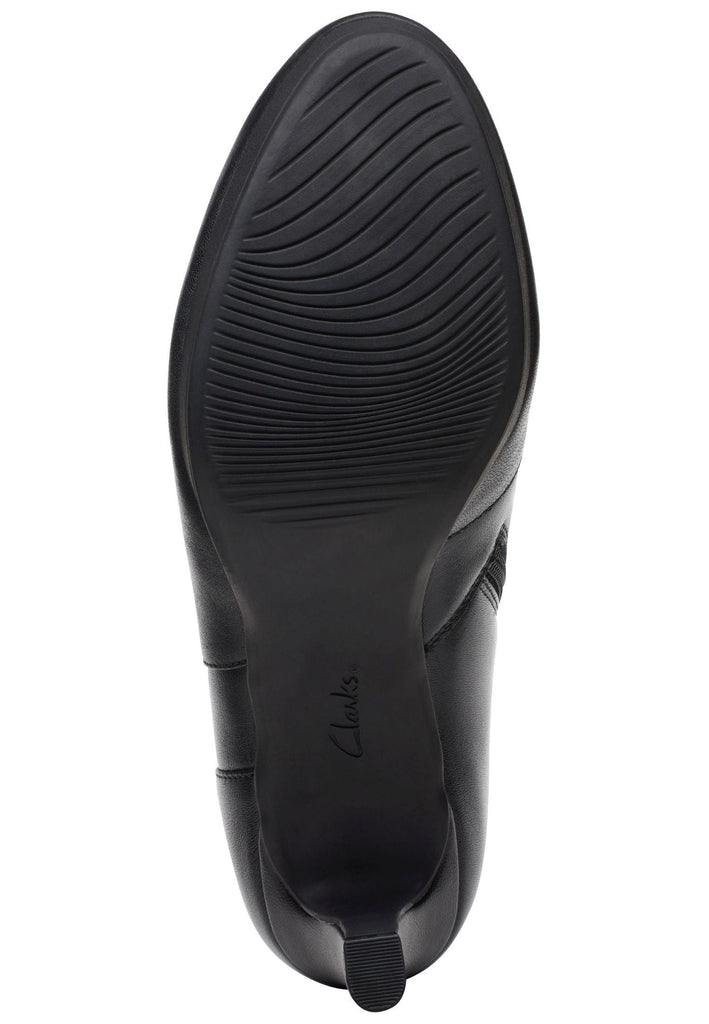 Clarks Stiefelette Leder/Textil Black