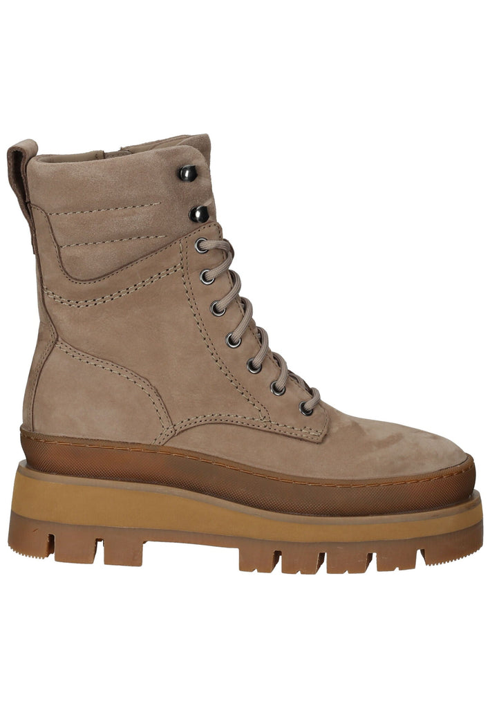 Clarks Stiefelette Leder/Textil Braun