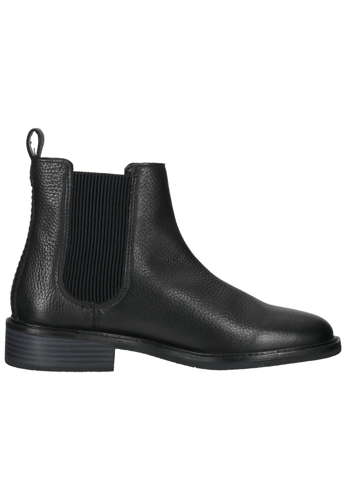 Clarks Stiefelette Leder/Textil Schwarz