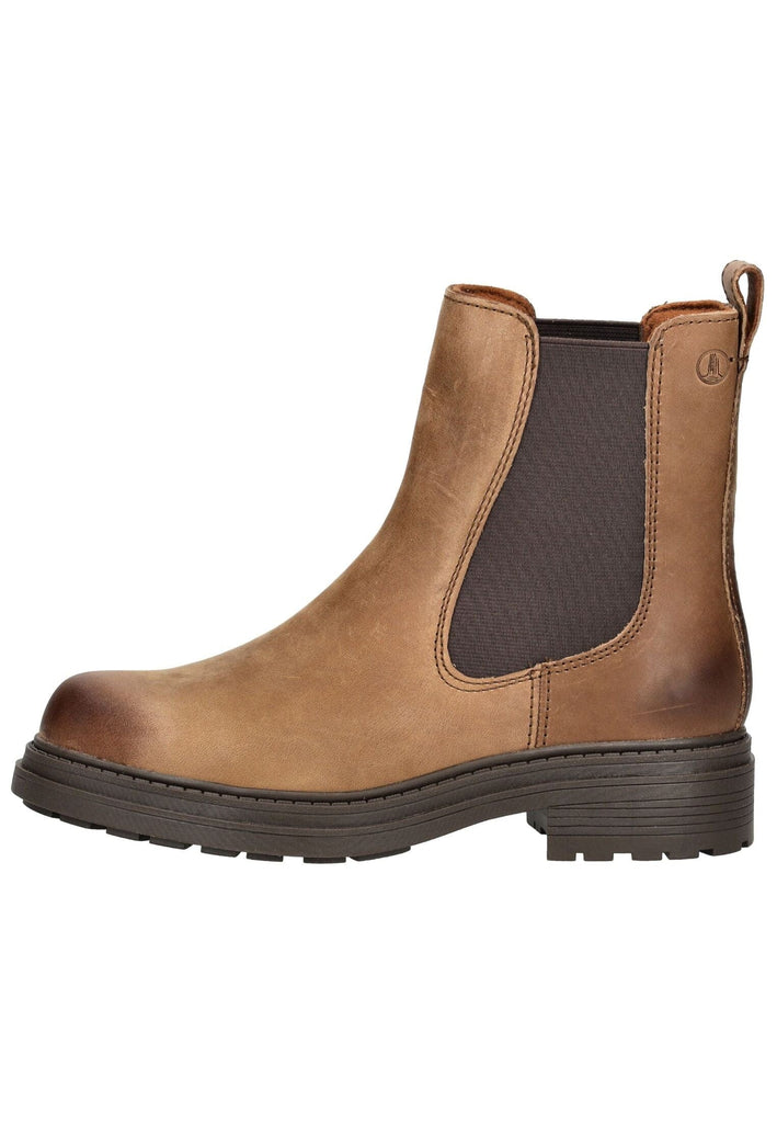 Clarks Stiefelette Leder/Textil Walnut