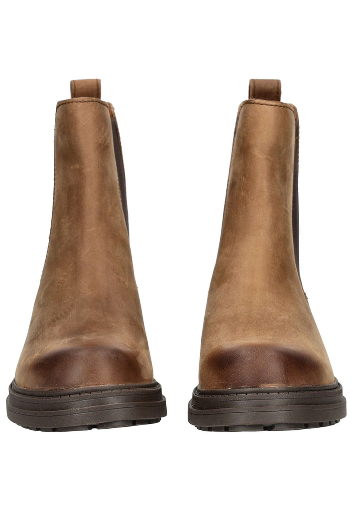 Clarks Stiefelette Leder/Textil Walnut