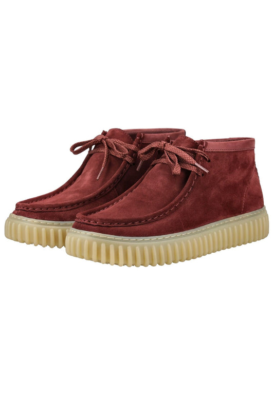 Clarks Stiefelette Leder Wine