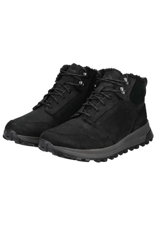 Clarks Stiefelette Nubukleder Schwarz