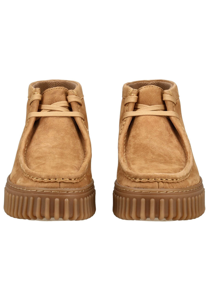 Clarks Stiefelette Nubukleder Tan