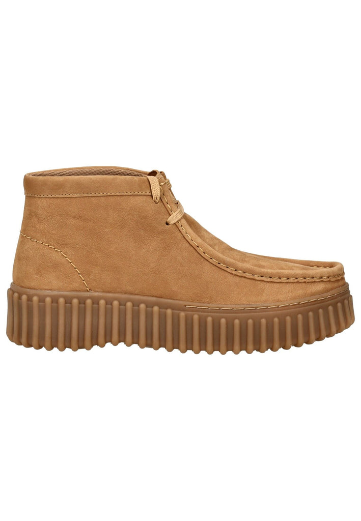 Clarks Stiefelette Nubukleder Tan