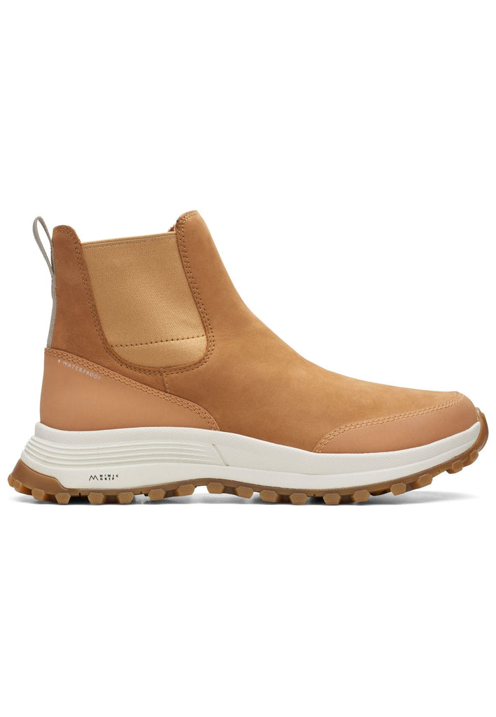 Clarks Stiefelette Nubukleder Tan