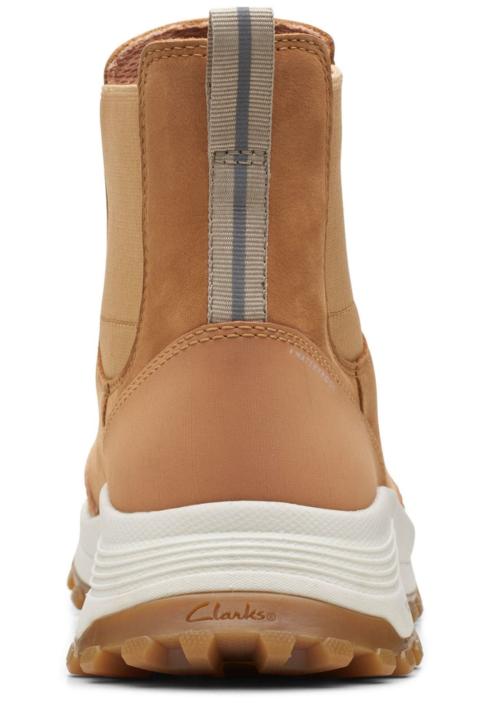 Clarks Stiefelette Nubukleder Tan