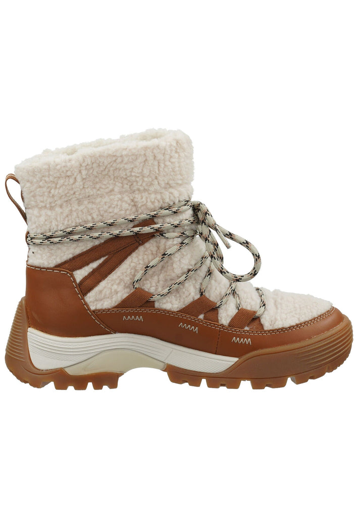 Clarks Stiefelette Textil Ivory Warmfutter