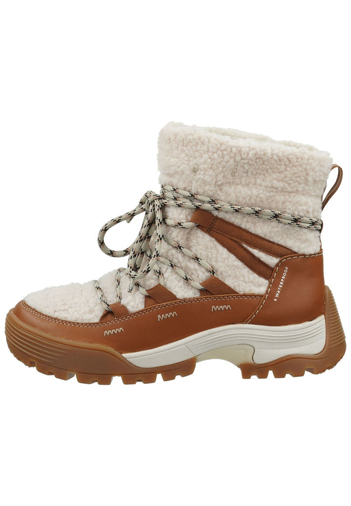 Clarks Stiefelette Textil Ivory Warmfutter