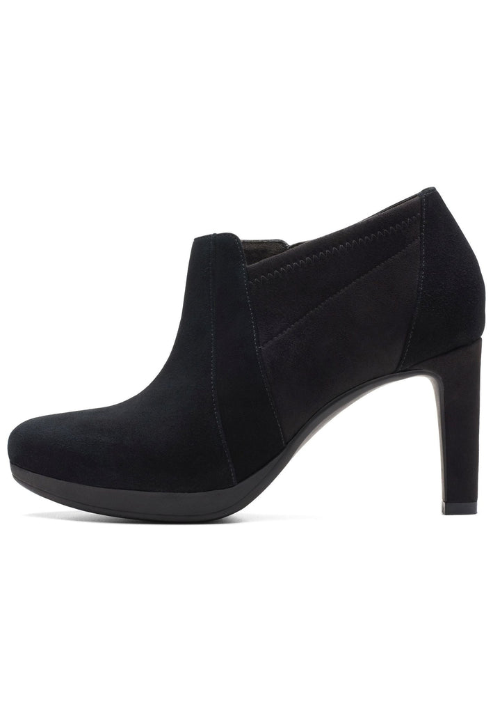 Clarks Stiefelette Veloursleder Black