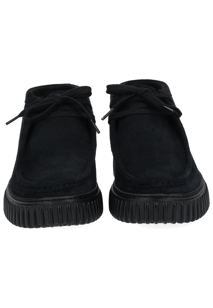 Clarks Stiefelette Veloursleder Schwarz