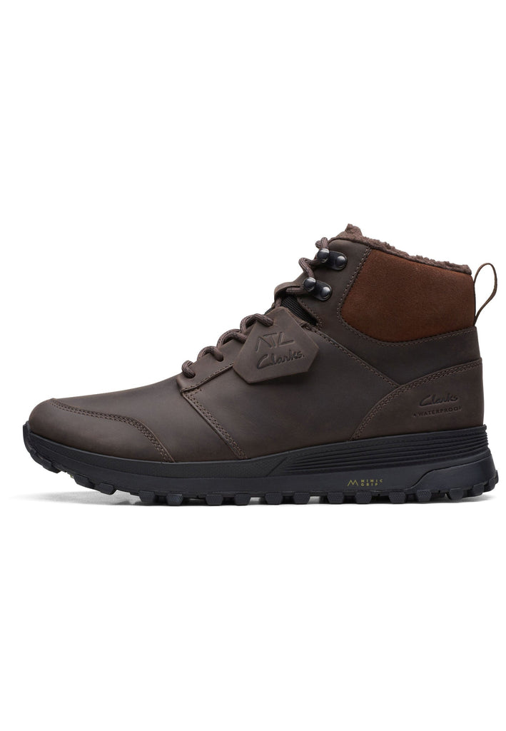 Stiefeletten Clarks Stiefelette Leder Braun