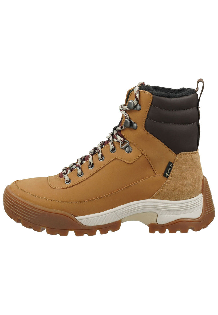 Stiefeletten Clarks Stiefelette Leder Tan Warmfutter